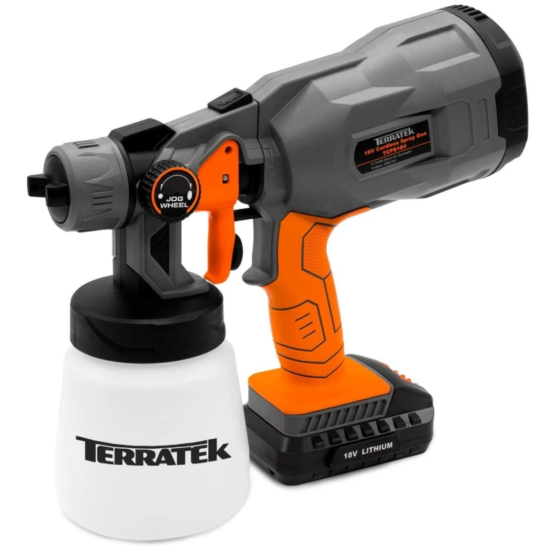 Image of TERRATEK 18V Max Cordless Electric Spray Gun Fence Sprayer - Terratek TCPS18V