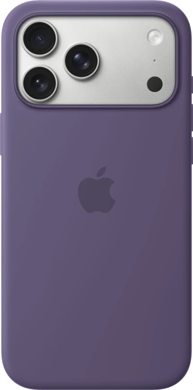 Image of Apple Silicone Case with MagSafe for iPhone 17 Pro Max - Purple Fog