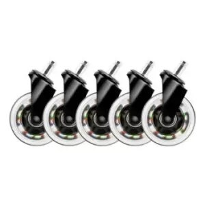 Image of DELTACO GAMING GAM-141 Replacement rollers Transparent, RGB