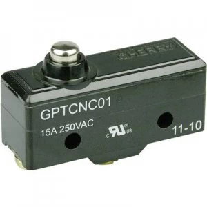 Image of Cherry Switches Microswitch GPTCNC01 250 V AC 15 A 1 x OnOn momentary
