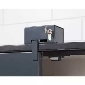 Image of Type 30 Safety Storage Cabinet S-CLASSIC-30 Model S30.045.097.WM in Anthracite Grey W. Lock 1 RAL 7016L1 with Equipment Package