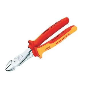 Image of Knipex VDE High Leverage Diagonal Cutter 180mm