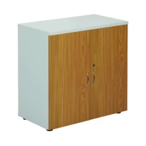 Image of 800 Cupboard White/Nova Oak KF822721