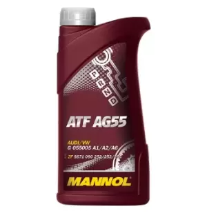 Image of MANNOL Automatic Transmission Fluid ATF 6HP MN8212-1 ATF,Automatic Transmission Oil VW,AUDI,MERCEDES-BENZ,SHARAN (7M8, 7M9, 7M6),Touareg (7P5, 7P6)