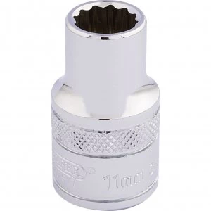 Image of Draper 1/2" Drive Hi Torq Bi Hexagon Socket Metric 1/2" 11mm