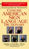 Image of random house websters concise american sign language dictionary