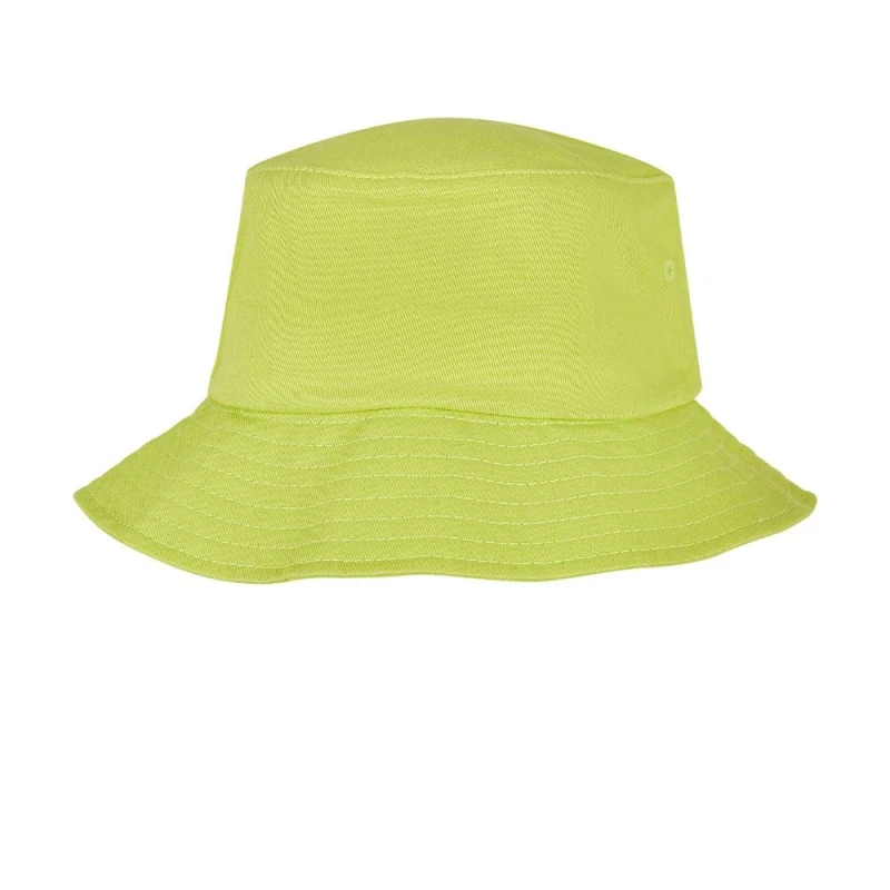 Image of Flexfit Flexfit Men Cotton Twill Bucket Hat in Green Green One Size Male 5063300231593