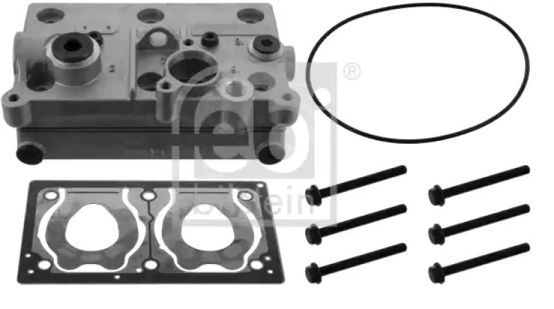 Image of FEBI BILSTEIN 48312 Cylinder Head, compressor Cylinder Head,compressor (333)