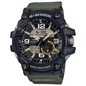 Image of Casio G SHOCK MASTER OF G MUDMASTER Watch GG 1000 1A3 Green