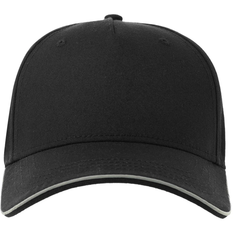 Image of Atlantis Atlantis Men Reflective 5 Panel Baseball Cap in Black One Size Male 5063527151421