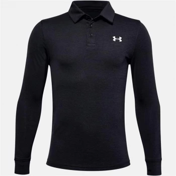 Image of Urban Armor Gear Playoff Long Sleeve Polo - Black