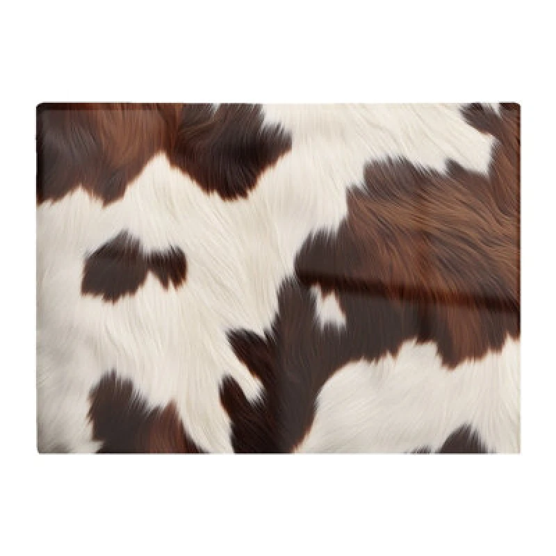 Image of Warren Reed Designer Cow Hide Print Design Chopping Board
