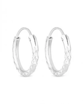 Image of Simply Silver Mini Hoop Earring