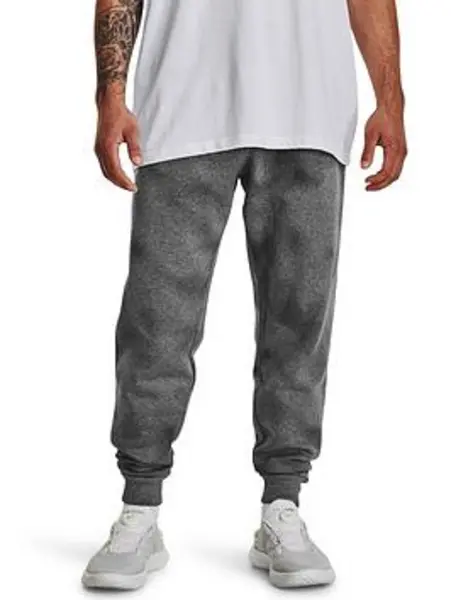 Image of Under Armour Mens Training Rival Fleece Printed Joggers - Grey