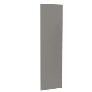 Image of KitchenKIT J-Pull Handleless 65cm Wall End Panel - Gloss Dust Grey
