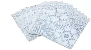 Image of D-C-Fix Vintage Style Design Self Adhesive Floor Tiles 10 Pack