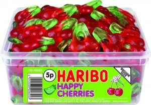 Image of Haribo Happy Cherries Tub 120