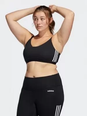 Image of Adidas All Me Branded Bra (Plus Size)