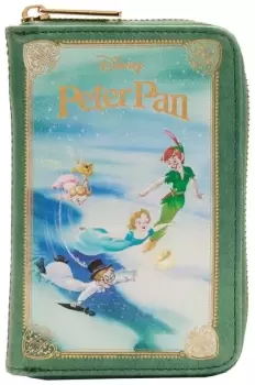 Image of Peter Pan Loungefly - Book Series Zip Around Wallet Wallet multicolor