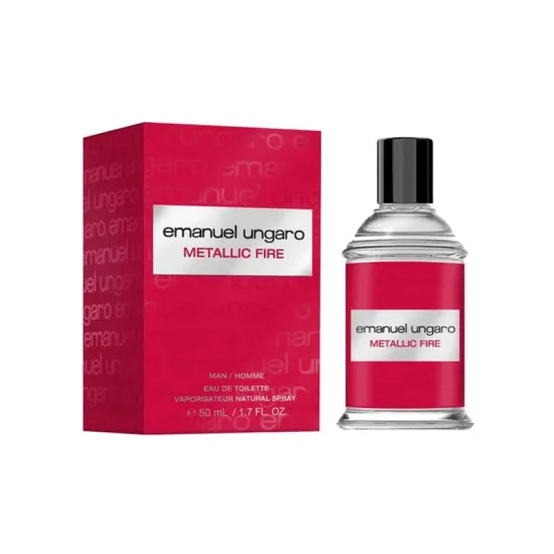 Image of Emanuel Ungaro Metallic Fire Men Eau de Toilette 50ml