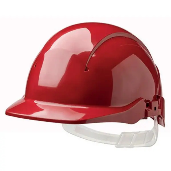 Image of Concept Centurion Concept Core Full Peak Slip Ratchet Vented Safety Helmet Red CNS09CRF