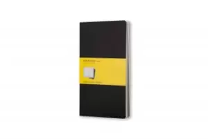 Image of Moleskine Squared Cahier L - Black Cover (3 Set) by Moleskine