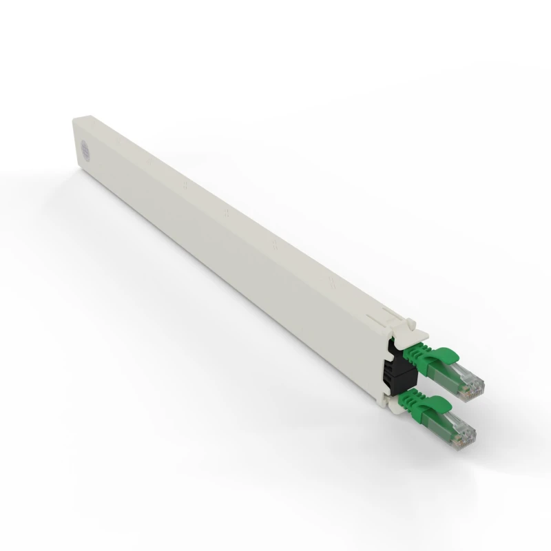 Image of PATCHBOX .one / Cassette / 8RU / UTP / Green