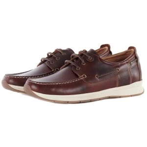 Image of Barbour Mens Cook Boat Shoe Brown 7
