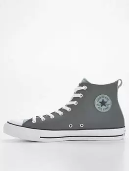 Image of Converse Chuck Taylor All Star Summer Utility Tectuff Hi, Grey/White, Size 7, Men