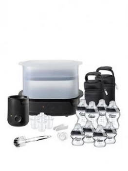 Image of Tommee Tippee Complete Feeding Kit - Black