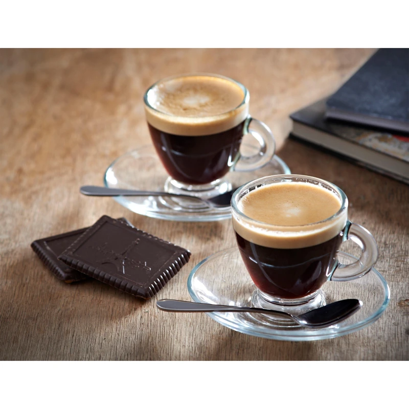 Image of Rayware Ravenhead Entertain Set of 4 Espresso Cup and Saucer, 4 Per Pack