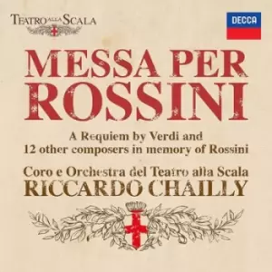 Image of Messa Per Rossini A Requiem By Verdi and 12 Other Composers in Memory of Rossini by Antonio Buzzolla CD Album