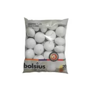 Image of Floating Candles Bag 20 White - 103632053702 - Bolsius