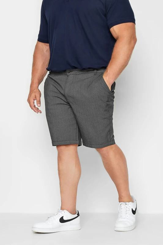 Image of BadRhino BadRhino Men Chino Shorts in Dark Navy Size: 42R Dark Navy 42R Male 5063110344599