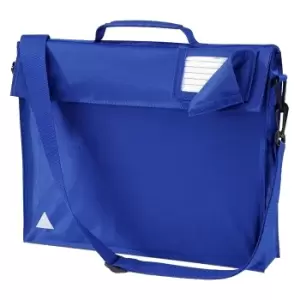 Image of Quadra Junior Book Bag With Strap (One Size) (Bright Royal)