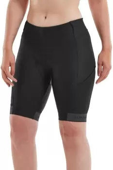 Image of Altura Progel Plus Womens Cargo Cycling Waist Shorts in Black