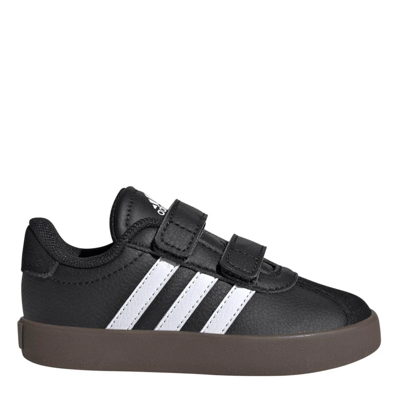 Image of adidas VL Court 3.0 Infants Shoes - Black C8