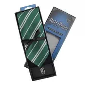 Image of Harry Potter Tie & Metal Pin Deluxe Box Slytherin