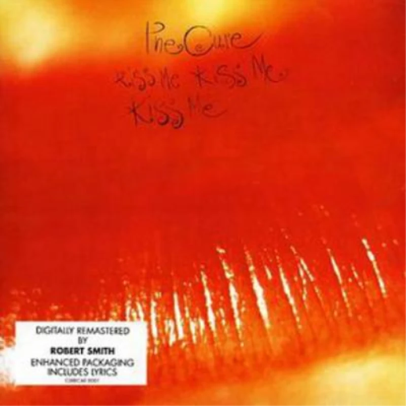 Image of The Cure Kiss Me Kiss Me Kiss Me [Remastered Reissue] CD Silver