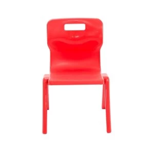 Image of TC Office Titan One Piece Chair Size 3, Red