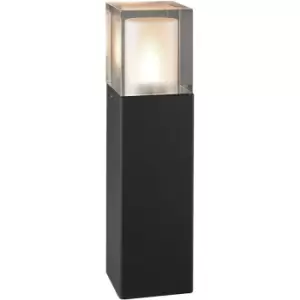 Image of Elstead Arendal Outdoor Medium Bollard, Black, IP65, E27
