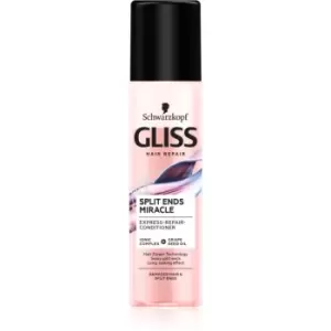 Image of Schwarzkopf Gliss Split Ends Miracle leave-in conditioner for split hair ends 200ml