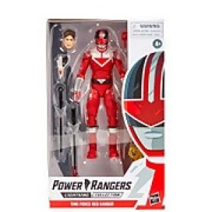 Image of Hasbro Power Rangers Lightning Collection Time force Red Ranger 6" Premium Collectible Action Figure