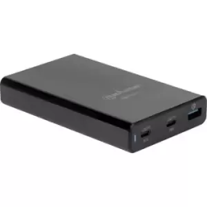 Image of Manhattan 102223 102223 USB charging station Mains socket Max. output current 3 A 3 x USB 3.2 1st Gen port A (USB 3.0), USB-C socket (Power Delivery)