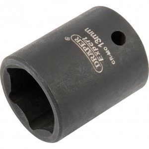 Image of Draper Expert 1/4" Drive Hi Torq Hexagon Impact Socket Metric 1/4" 13mm