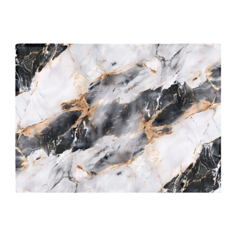 Image of Warren Reed Designer Exquisite White Marble Effect Chopping Board
