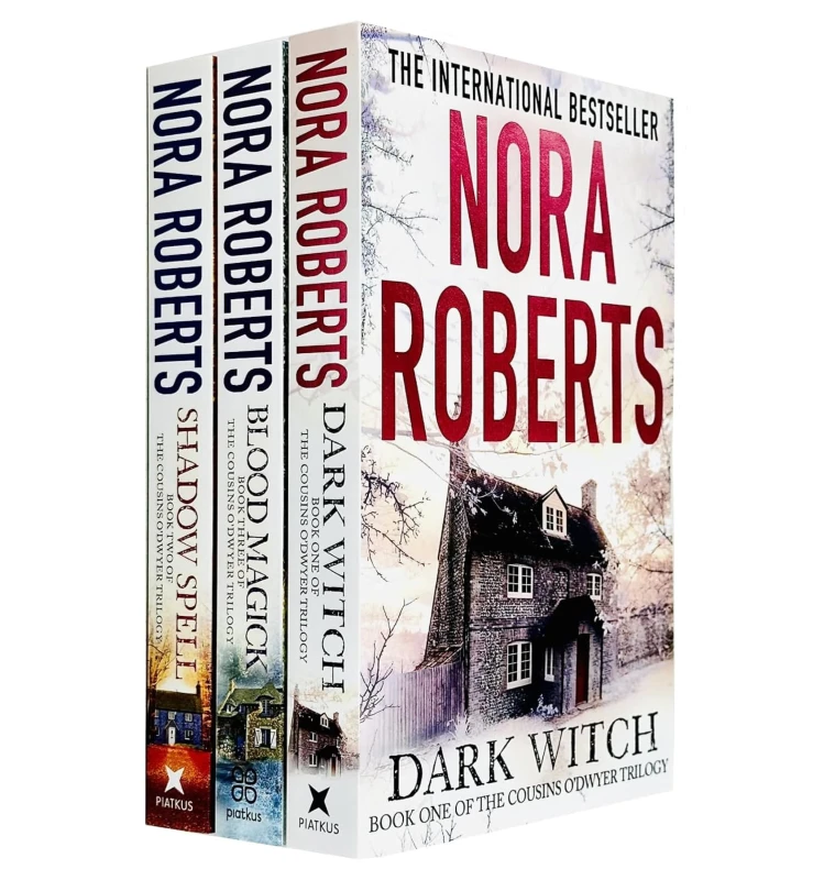 Image of The Cousins O'Dwyer Trilogy 3 Book Set Nora Roberts Dark Witch Shadow Spell Blood Magick Nora Roberts Books