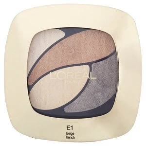 Image of LOreal Paris Color Riche Eyeshadow E1 Beige Trench Multi