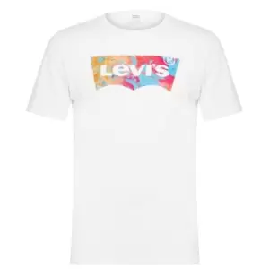 Image of Levis Crew T-Shirt - White