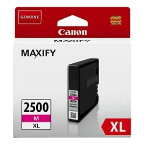 Image of Canon PGI2500XLM Magenta Ink Cartridge